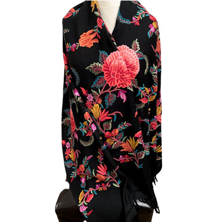 Hand Embroidery Stoles 12